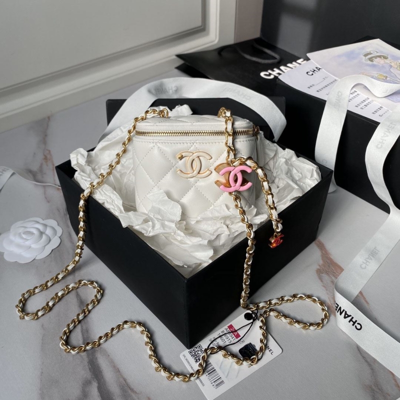 Ch*el cosmetic bags